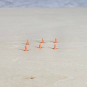 Set de 10 Conos de Tráfico 1:64